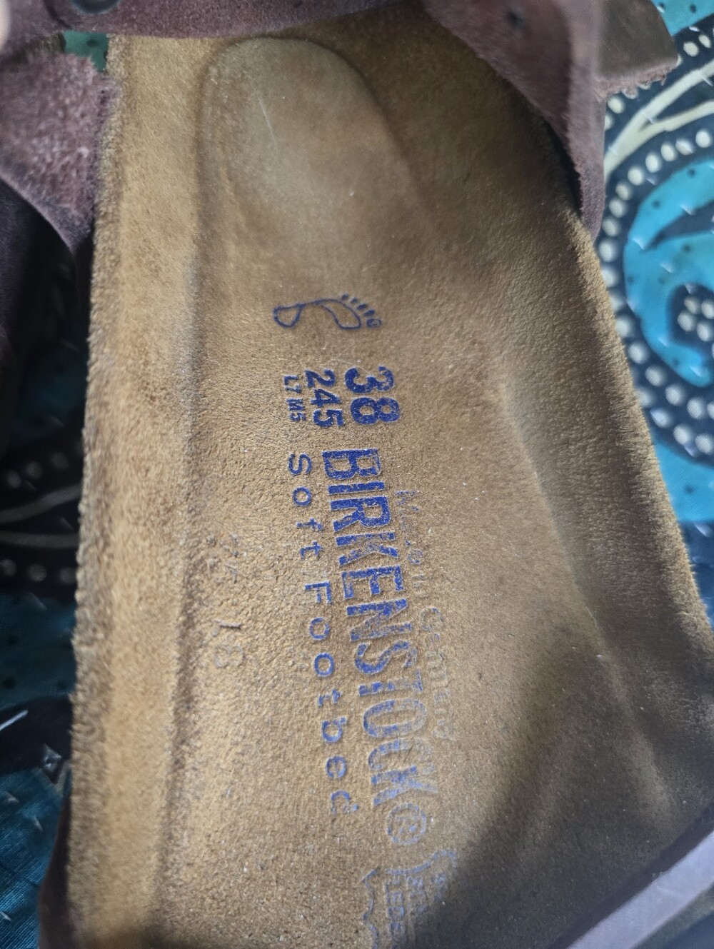 Birkenstock Brown Leather Soft Footbed Sandal - Picture 3 of 5